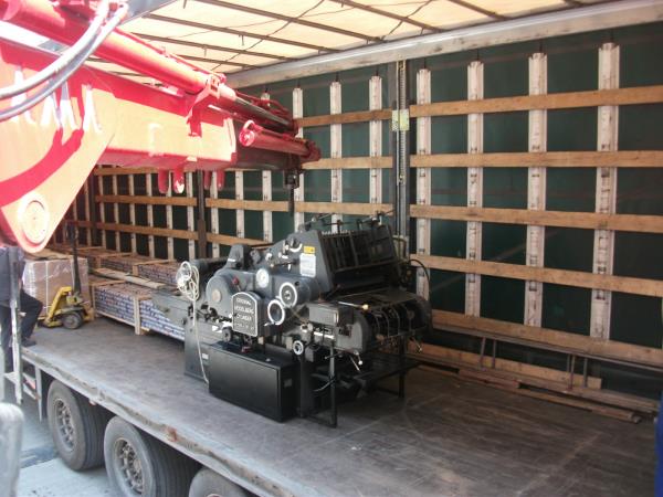 Heıdelberg  46x58 yüklenmesi