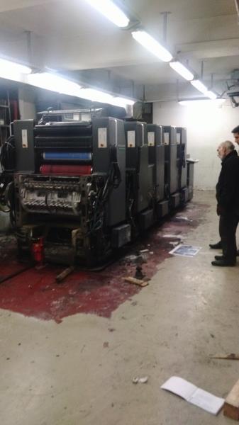 Heıdelberg SM74-5 Yüklenmesi