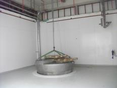 Caraskalla mikserin yerine oturtulmas&#305;.