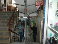 Tekirda&#287; fidan mat. ta&#351;&#305;nma haz&#305;rl&#305;klar&#305; caraskallar&#305;n as&#305;lmas&#305;