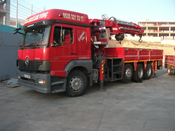 35 tonluk vinç mercedes axor 6+2