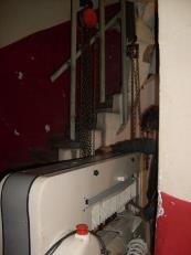 85 cm aybakar&#305;n bodrum kata indirilmesi.