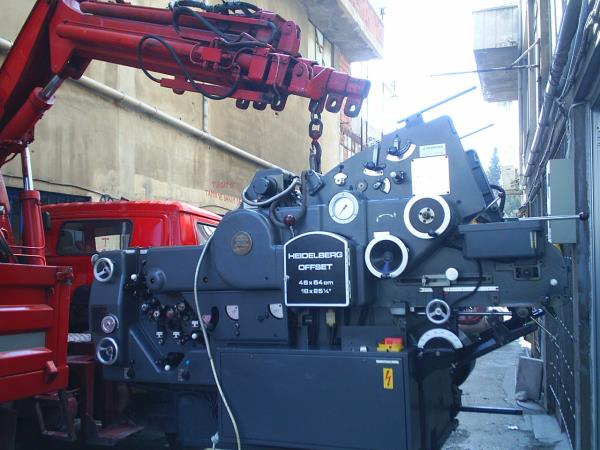 Heıdelberg 46x64 pompalı taşınması.