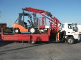 3 tonl&#305;k kiral&#305;k forklift vin&#231; ile &#231;al&#305;&#351;ma b&#246;lgesine sevki.
